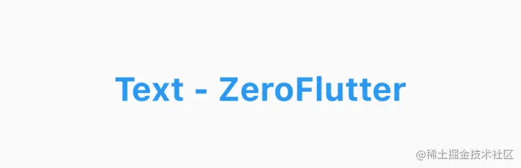 Flutter 中 Text 的使用详解(一) | Flutter Widgets上篇我们聊完了图片，一款 App 的文 - 掘金
