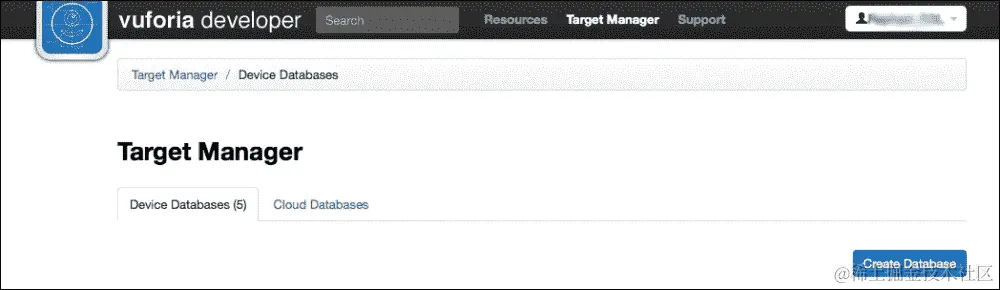 配置 VuforiaTM 以识别物体