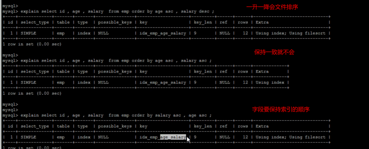 「MySQL高级篇」explain分析SQL，索引失效&&常见优化场景