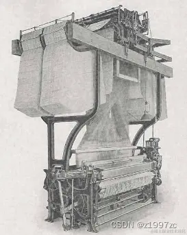 雅卡尔的穿孔纸带提花机