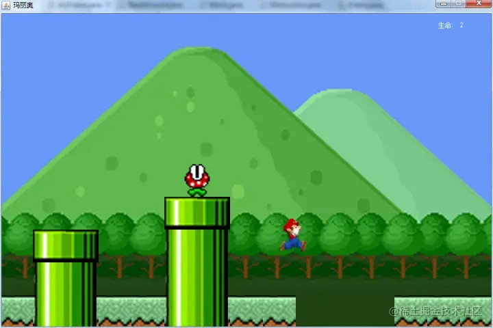 基于Java的超级玛丽游戏的设计与实现（论文+PPT+源码）