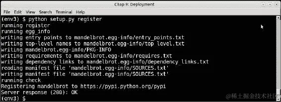将软件包提交到 PyPI