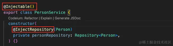 3-2 nest 中 装饰器的使用 Serivce