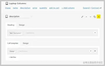 WooCommerce Product Table Column Description