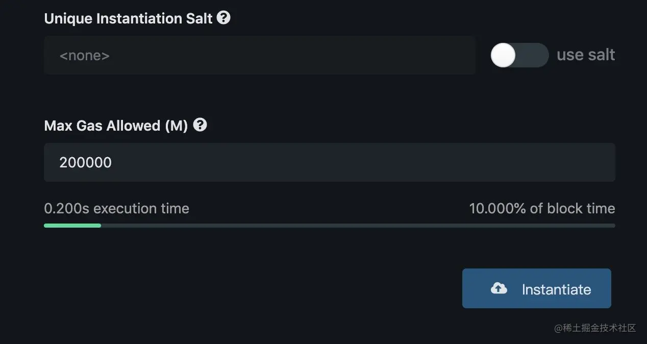 Contracts code page for deploying Flipper