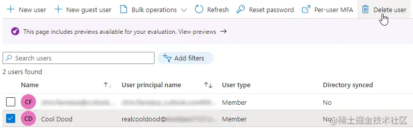 Delete A User From Azure Active Directory
