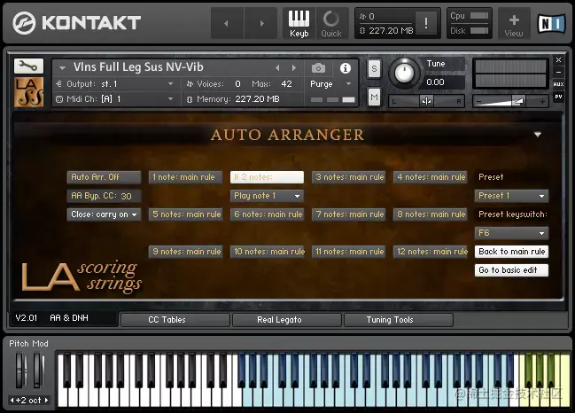 LA Scoring Strings 2 – LASS 2 教程（二）