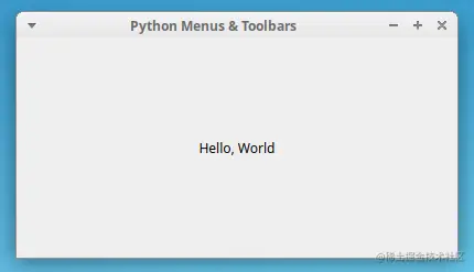 在PyQt中构建Python菜单栏、菜单和工具栏