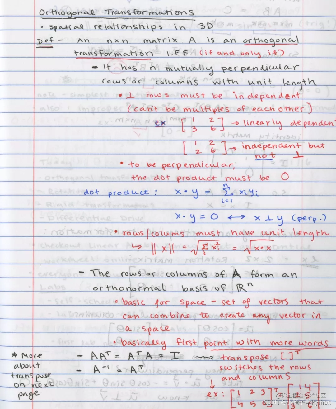 Python+Scipy module to achieve handwritten notes, image processing road ...