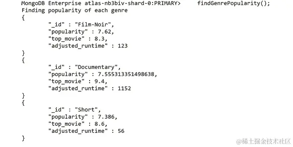 图 7.13：返回的前几个文档