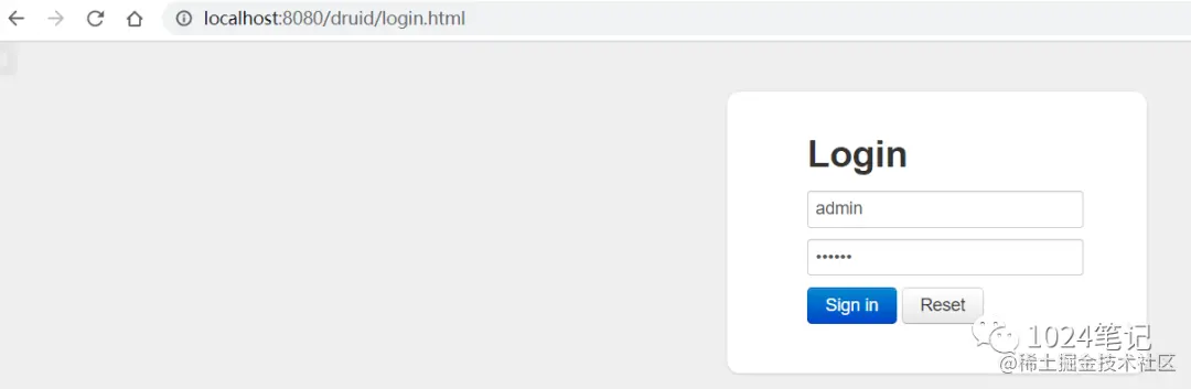 SpringBoot整合Druid配置数据源监控前言实战