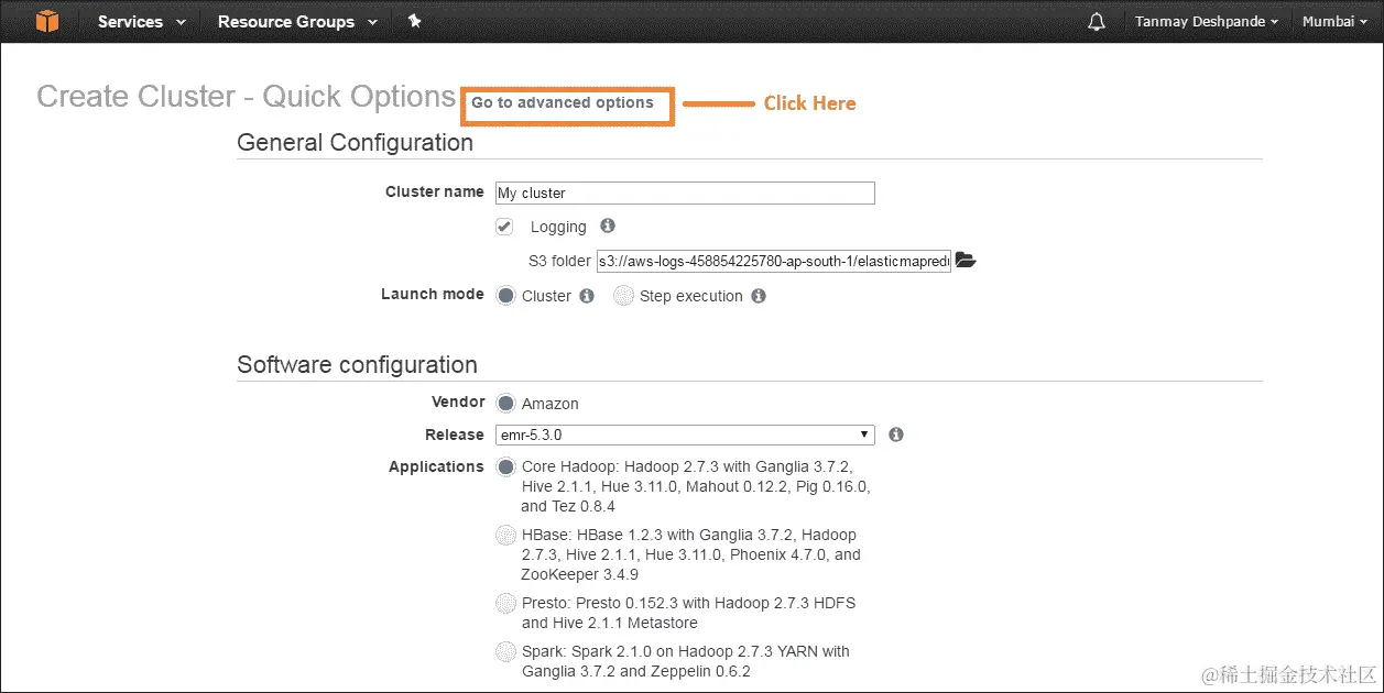 EMR 5.3+上的 Flink