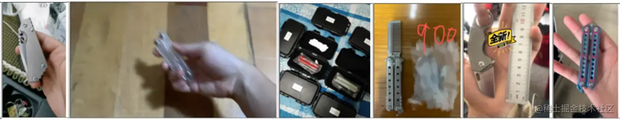 图7.2.query="锐鲨"图像特征重拍实验组top6结果