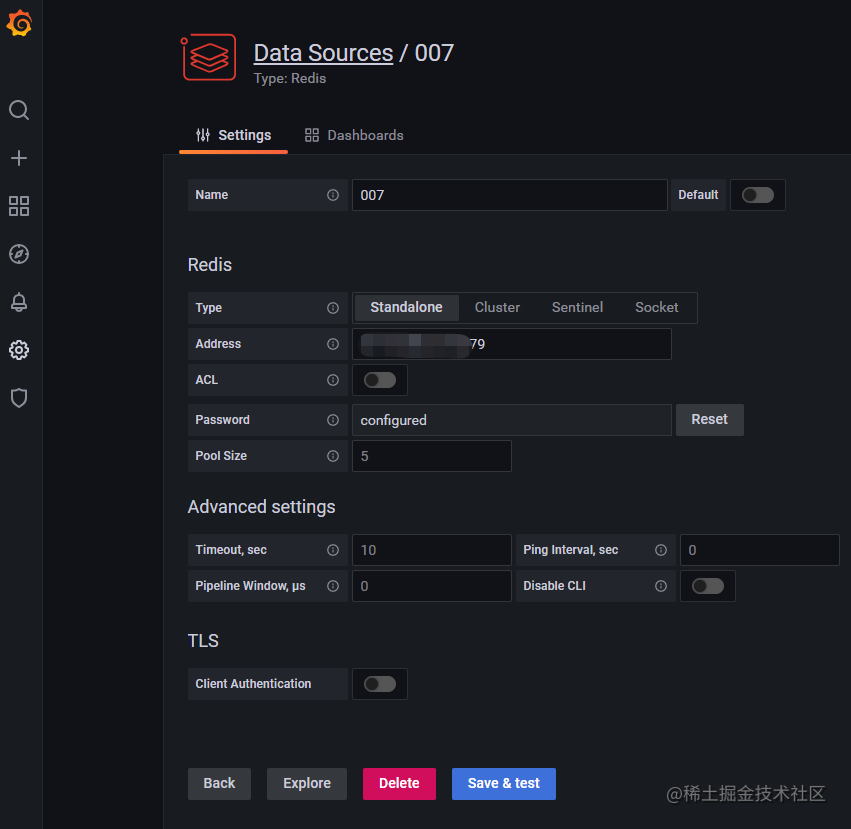 Msyql、Redis、MongoDB可视化监控工具Grafana