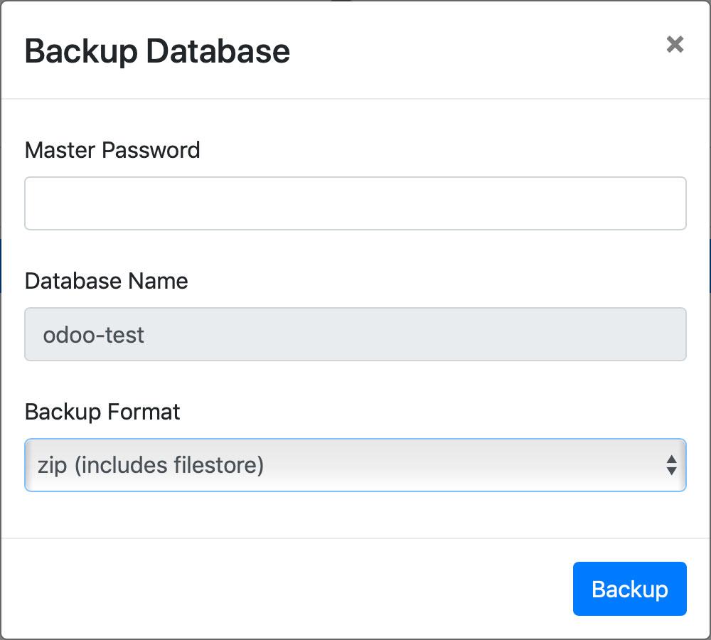 Backup Database