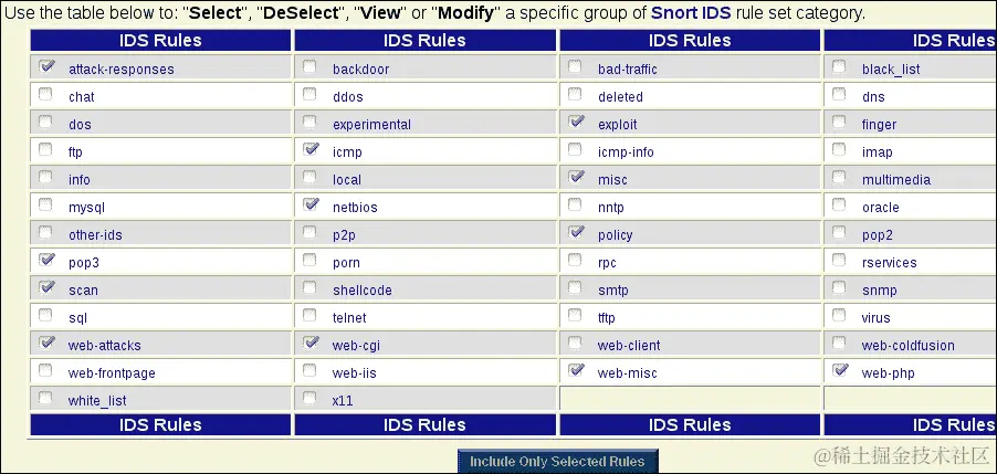 入侵检测系统（IDS）