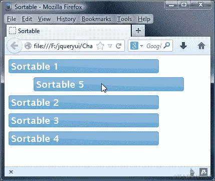 使用可排序小部件入门