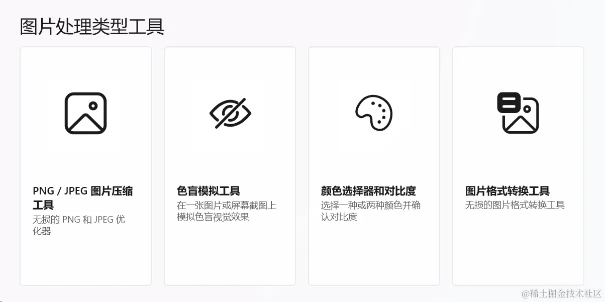 图片处理类型工具