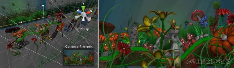 2D纸板影院风格的游戏提供了视差运动效果