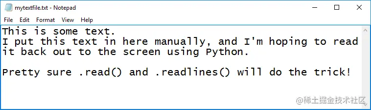python read and readline