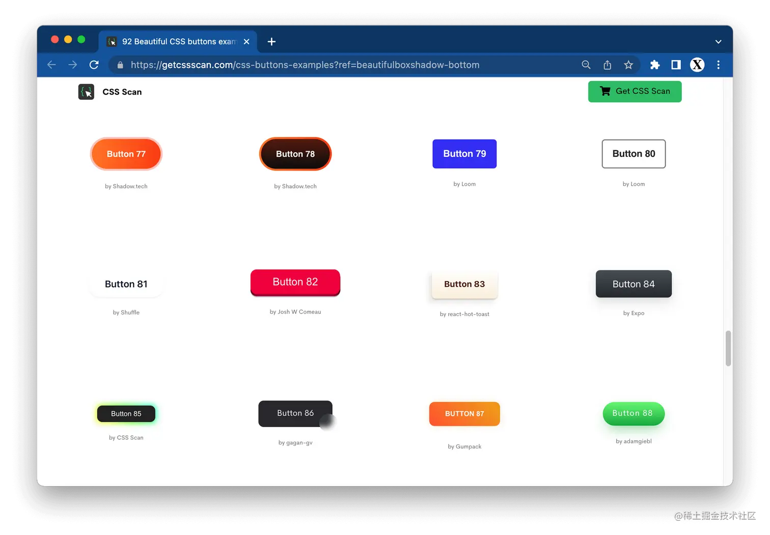 Beautiful CSS buttons examples - CSS Scan