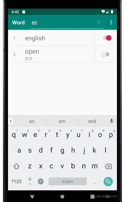 安卓期末大作业——单词本APP（源码+任务书）