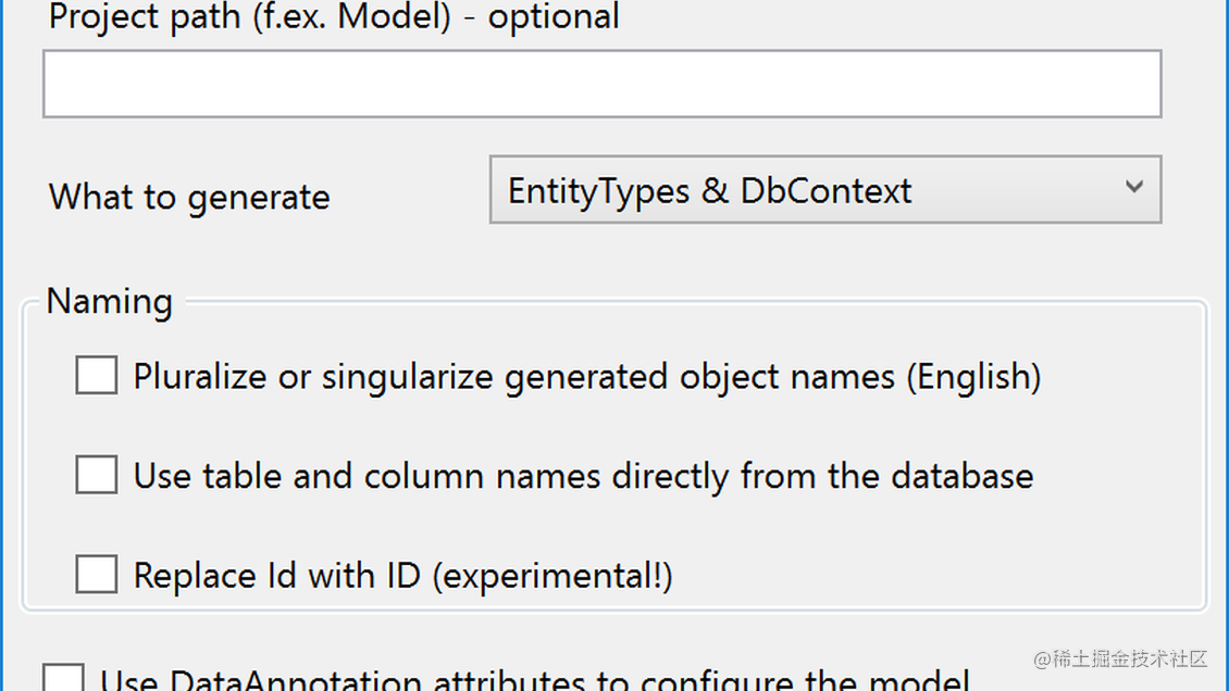 EF 反向代码工具——EF Core Power Tools 掘金
