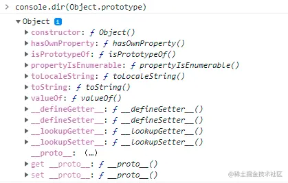 console.dir(Object.prototype)