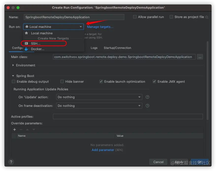 create_ssh_targets
