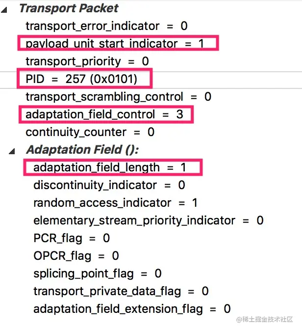 TS-Header-AAC-Packet