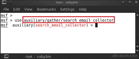 通过 Metasploit 进行信息收集