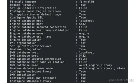 图 3.5 – oVirt 配置设置