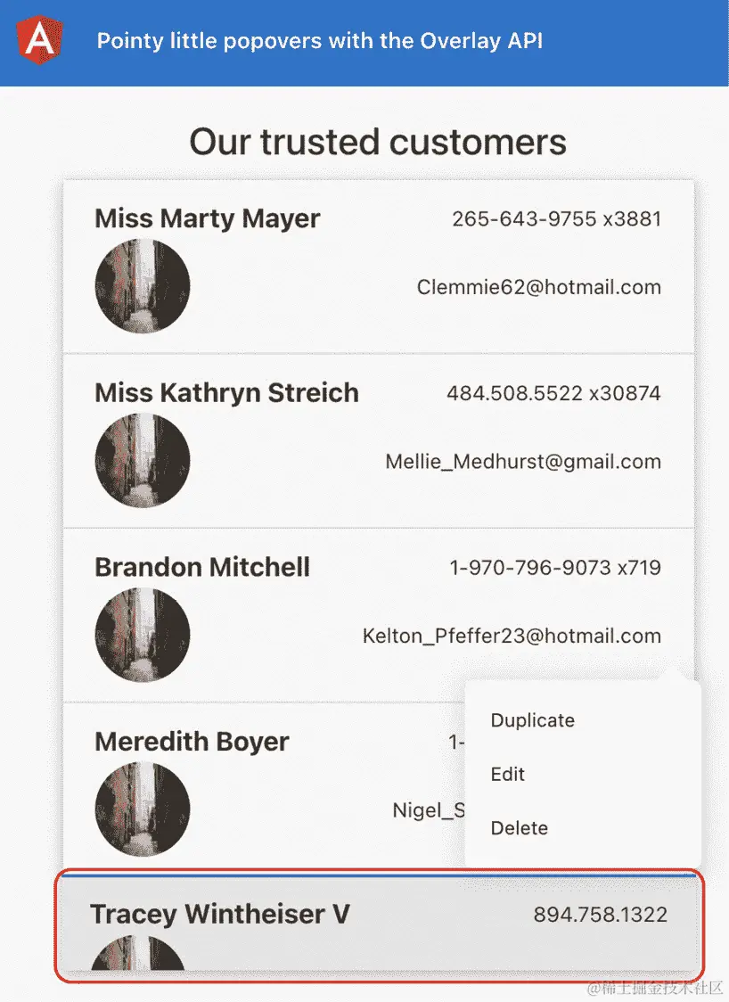 图 9.8 - 指向错误列表项的下拉箭头