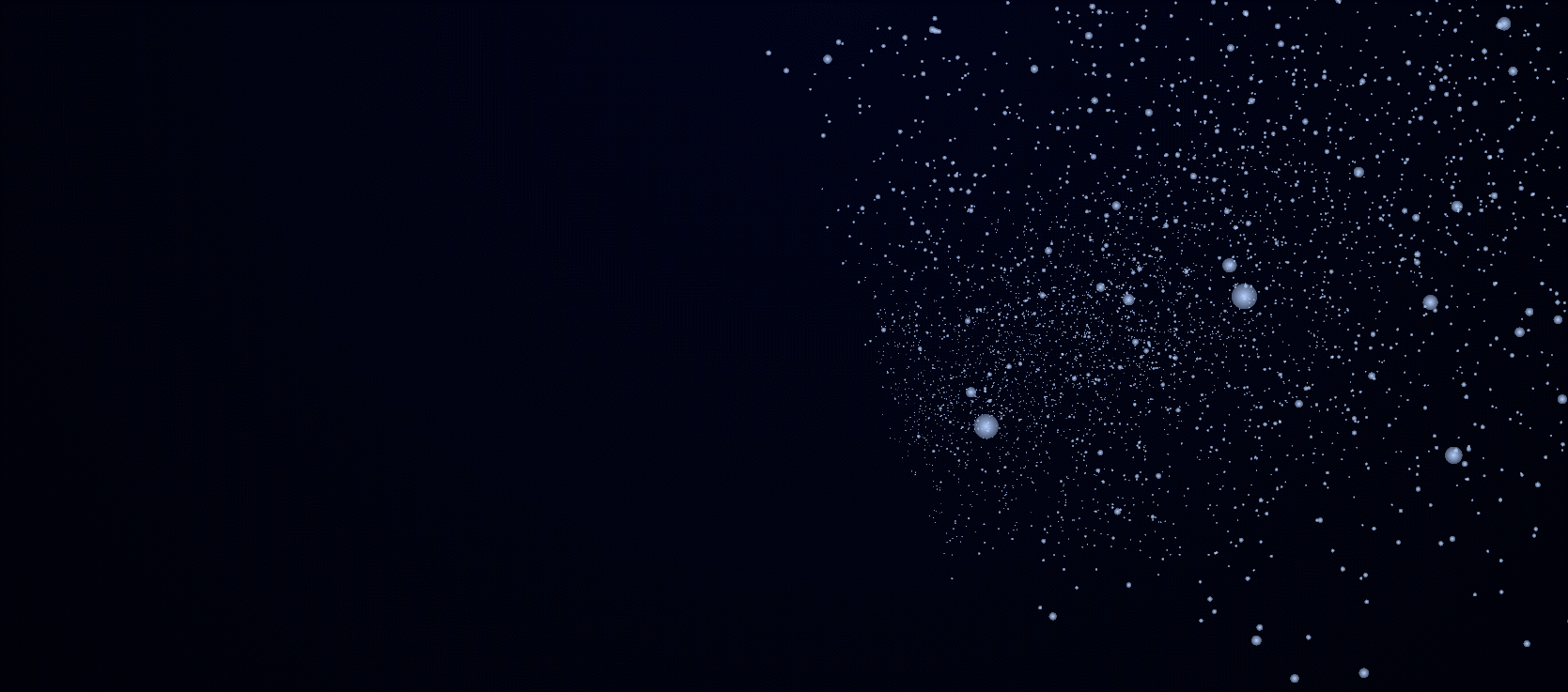 11款惊艳的HTML5粒子动画特效