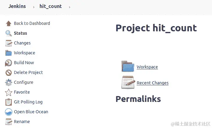 图 8.18：成功创建 hit_count 项目