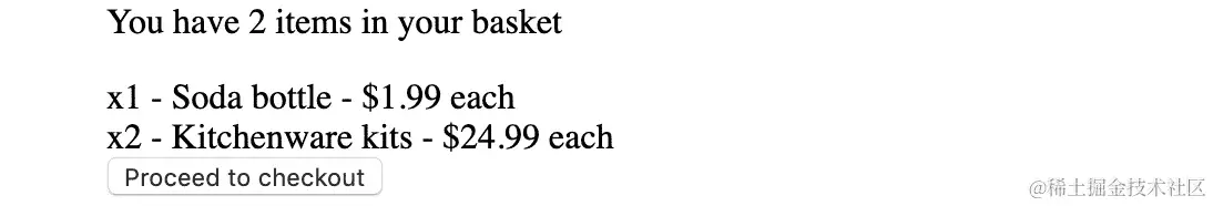 图 10.50：一旦与 BFF 集成，最终应用程序