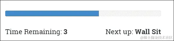 使用 ngIf 添加下一个练习指示器