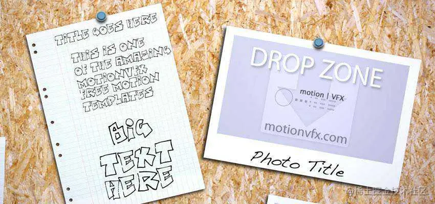 Noticeboard Motion Template