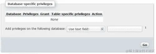 分配特定于数据库的权限