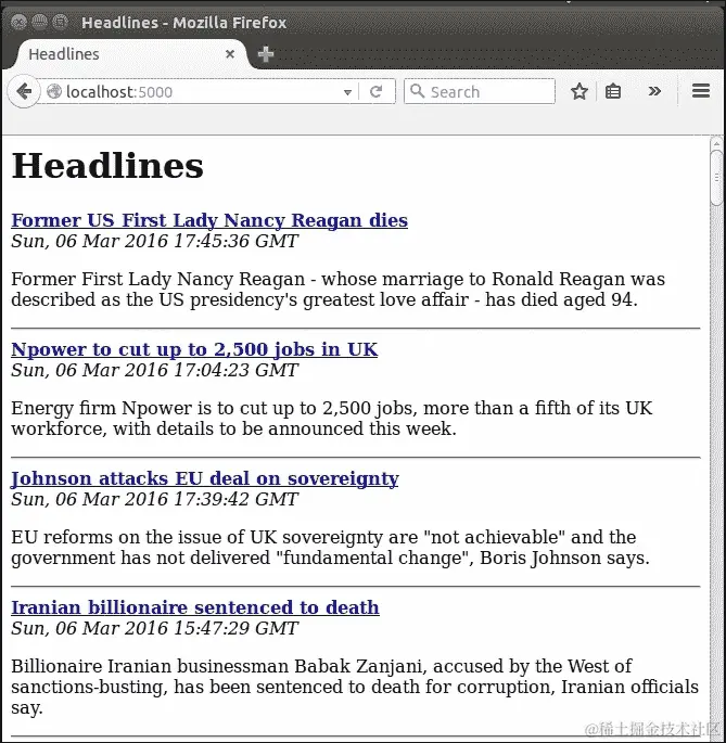 向我们的模板添加超链接