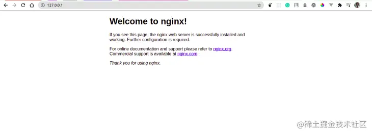 Welcome to Nginx Page