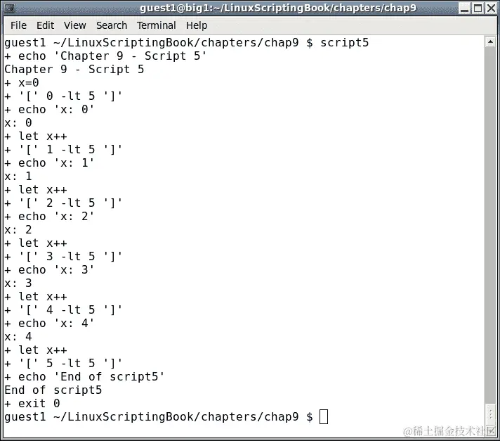第九章 - 脚本 5 和脚本 6