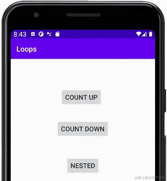 图 8.4 – 添加到 UI 的按钮