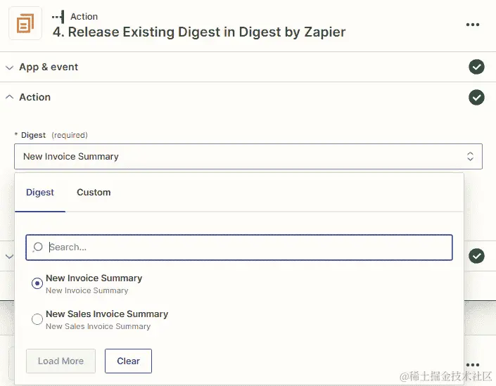 图 9.16 – ﻿自定义现有摘要释放操作事件概述