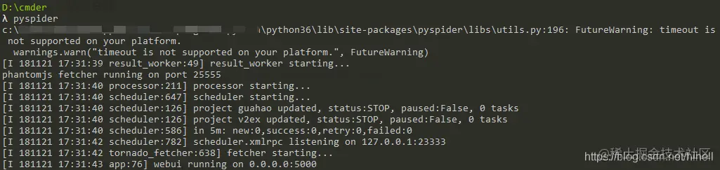 【Python技能树共建】pyspider框架的使用