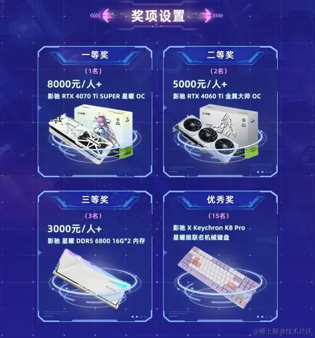 AI樱花季：曜你不同 影驰AIGC创意设计大赛奖项设置