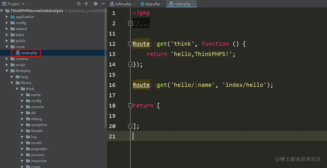 route目录下的文件