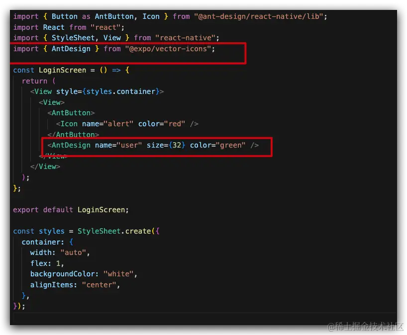 Expo 中使用 Ant Design Mobile RN of ReactExpo 中使用 Ant Design UI - 掘金