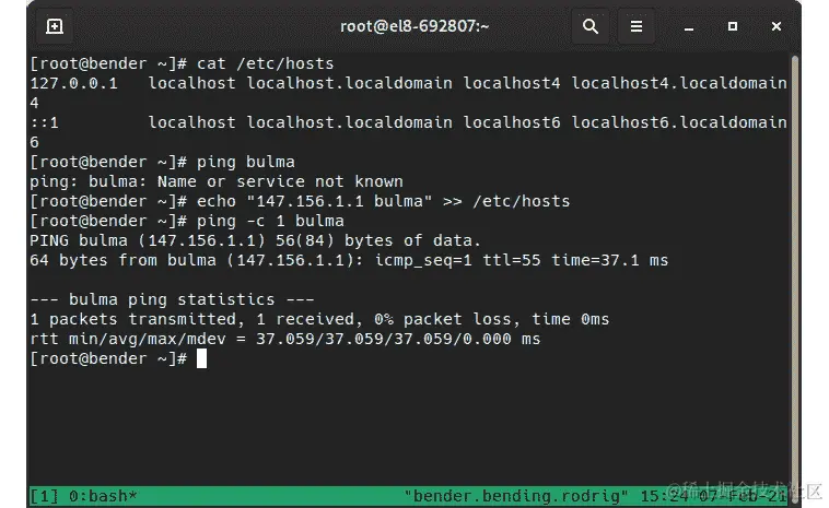 图 6.14 - 向我们的本地系统添加静态主机条目