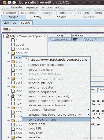 8 – 比较站点地图